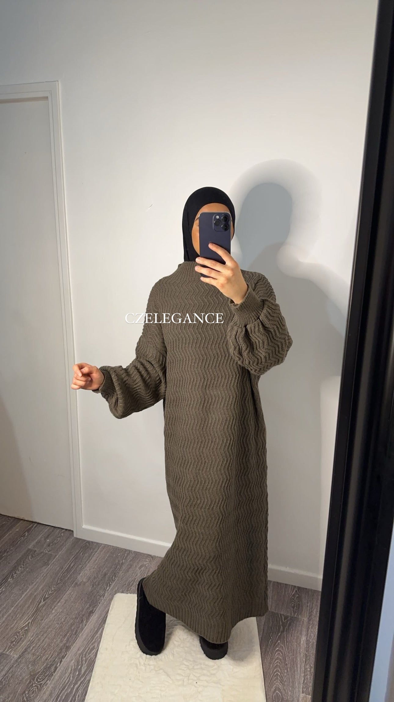 Robe manche bouffante